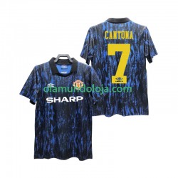 Camisola Manchester United CANTONA 7 1993 Retro Homem Equipamento Primeiro Manga Curta